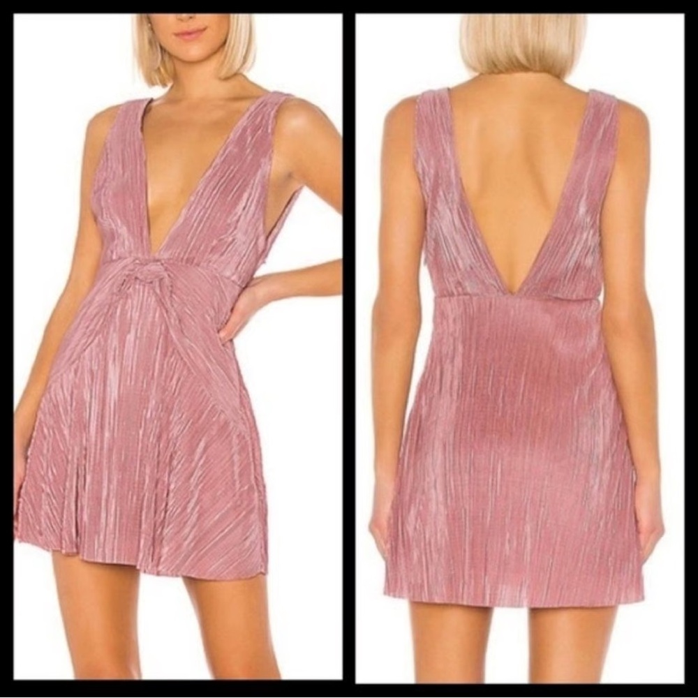 Free People Twist and Shout Mini Dress